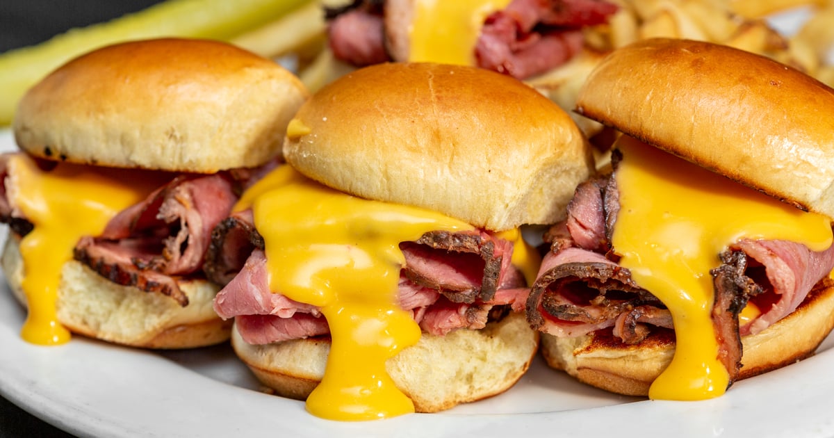 Pastrami Sliders Main Menu Giovanni Pastrami