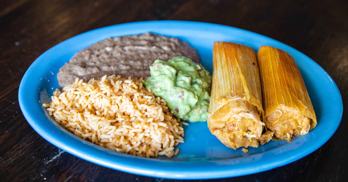 Tamales Menu La Veracruzana Mexican Restaurant