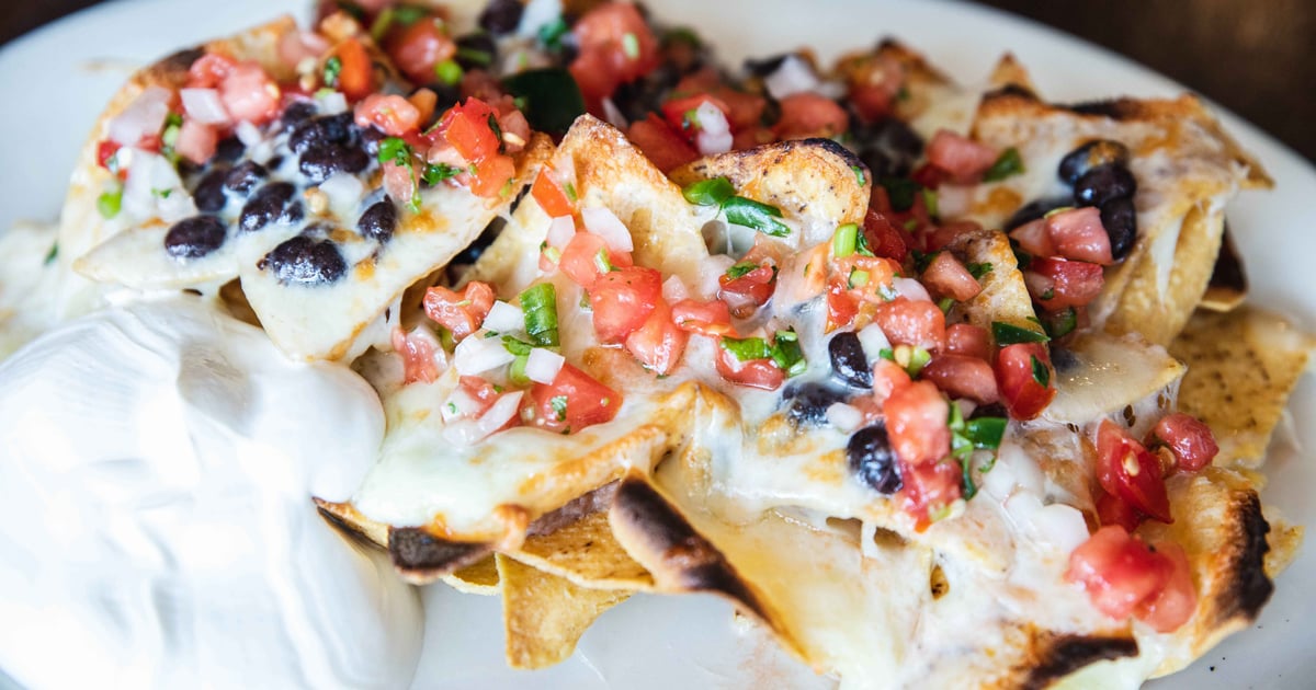 House Nachos Menu La Veracruzana Mexican Restaurant