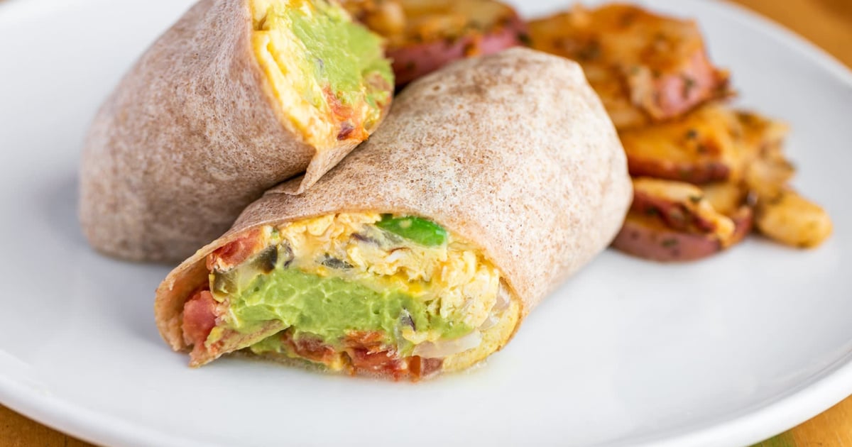 Authentic Mexican Burrito Breakfast Swami s Cafe American 