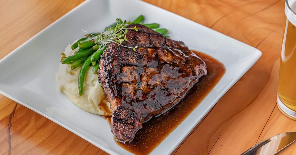 Ribeye Dinner Menu Union New American restaurant in Oroville, CA