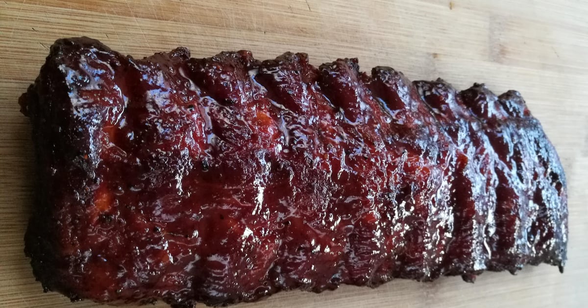 Full Slab Baby Back Ribs Our Menu 3 Pigs Bar BQ Barbecue