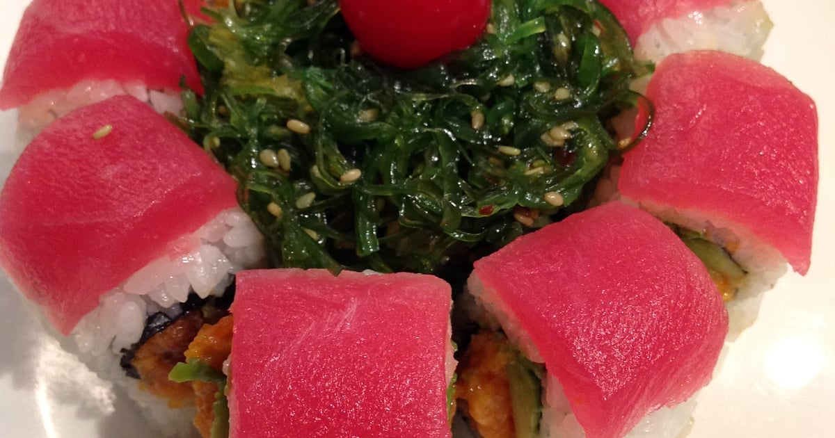 Cherry Blossom* SUSHI Rolls Izumi Asian Bistro Woodstock Asian Fusion Restaurant in
