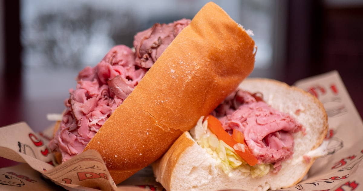 Roast Beef Menu J's Deli
