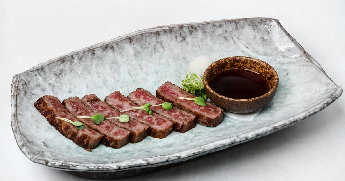4/8oz. Japanese A5 Wagyu - Blue Ribbon Sushi Bar & Grill