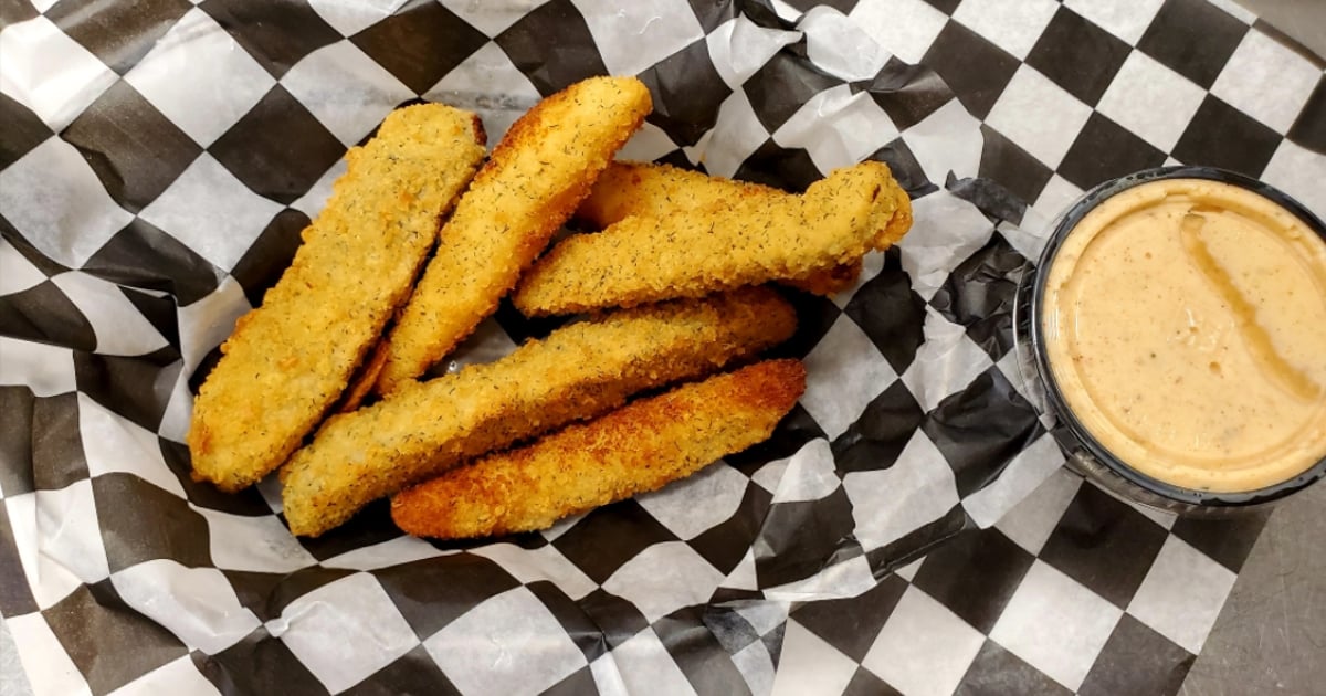 Fried Pickles Menu Burnham OIP Italian Restaurant in Burnham, PA