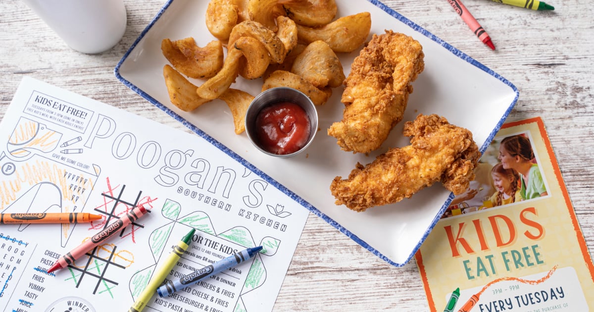 Kid's Chicken Tenders & Fries Kids Poogan's Southern Kitchen