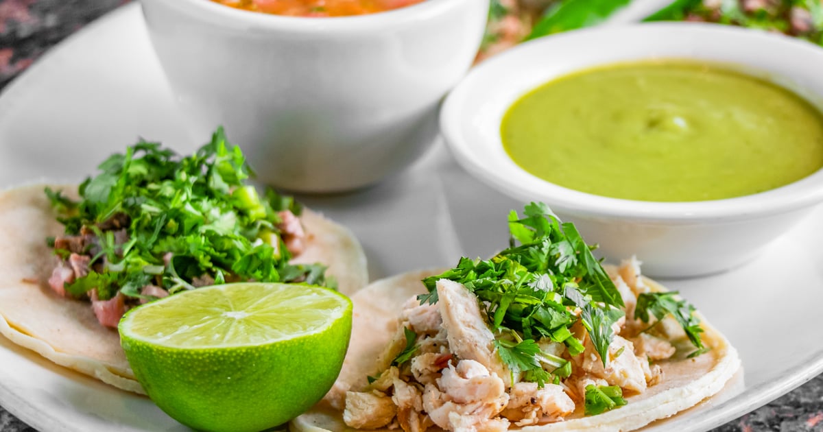 Taquitos Plate Main Menu Dos Salsas TexMex