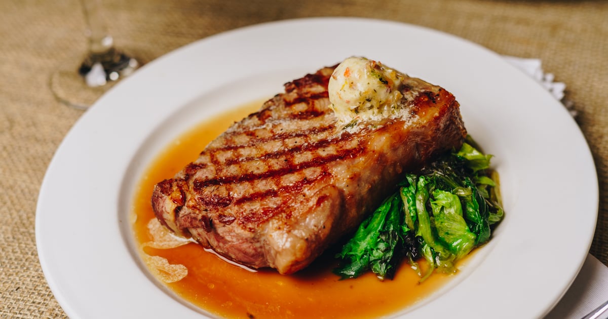 Grilled NY Sirloin Steak - Dinner Menu - The Quarterdeck - Seafood ...