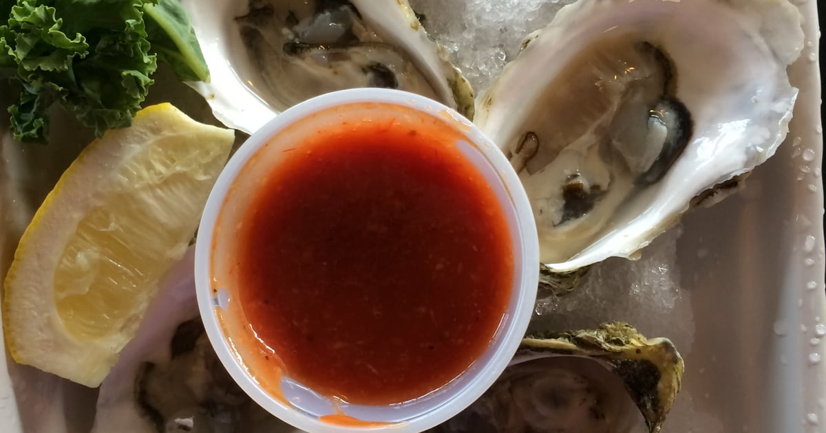 Oysters Dinner The Sailing Cow American Restaurant in Dennisport, MA