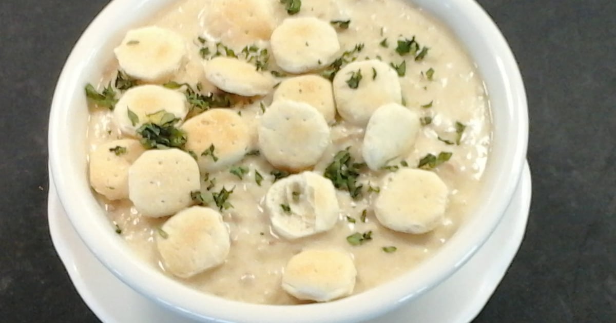 Homemade Clam Chowda Dinner The Sailing Cow American Restaurant