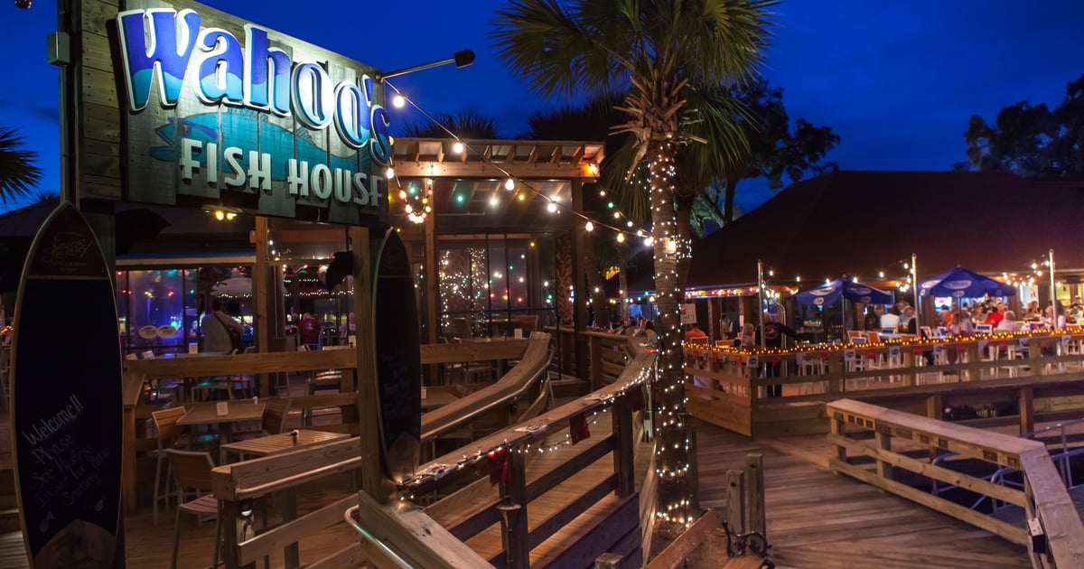Wahoos Fish House Seafood Restaurant In Murrells Inlet SC