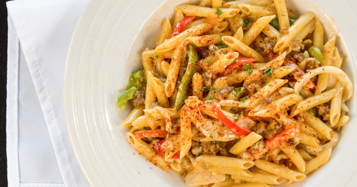 Pasta Spetsofai Dinner Kafé Neo (Kafé Neo Woodstone Group) Greek