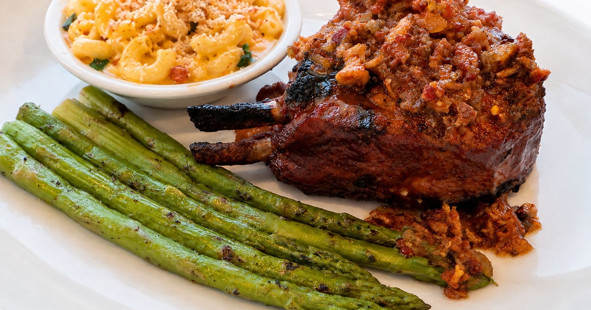 Double Bone-in Pork Chop - Citizens Grill | American Restaurant