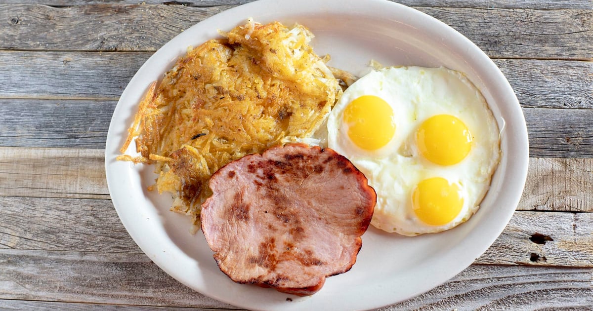 Ham and Eggs - Breakfast - Saddle Sore Saloon - American Restaurant in
