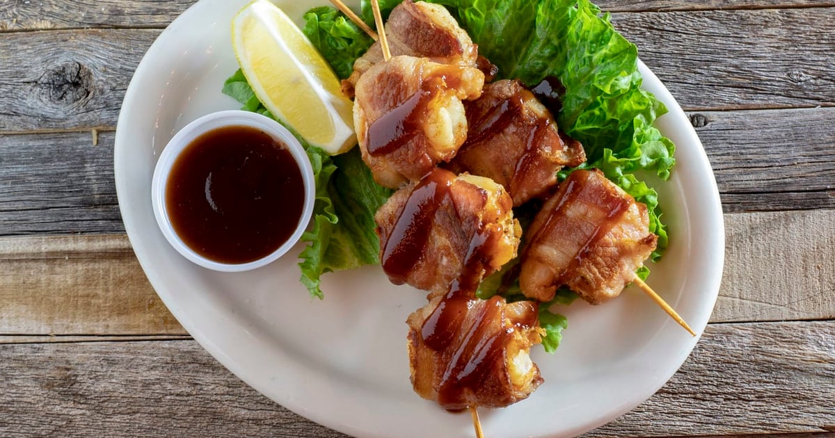 Bacon Wrapped Shrimp Saddle Sore Saloon American Restaurant in