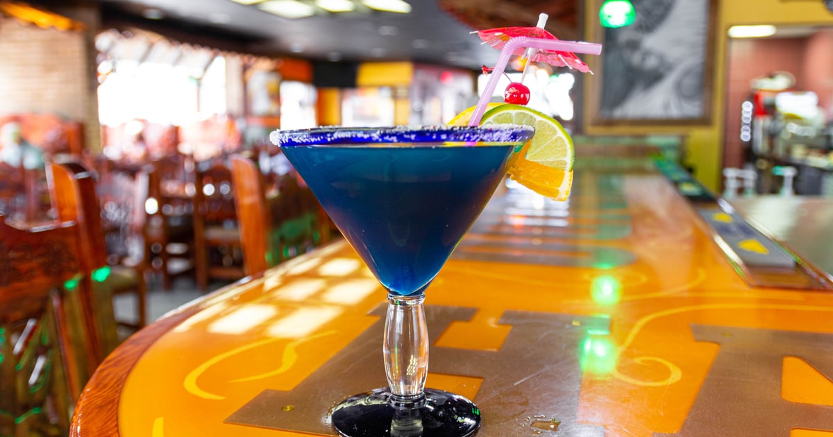 Blue Margarita - Beverages - Valle Escondido - Mexican Restaurant