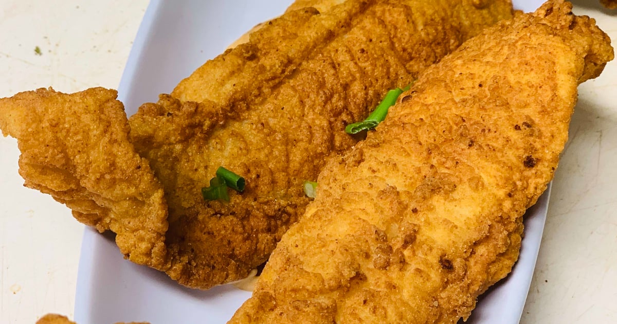 Fried Grouper Fingers Happy Hour Wheelhouse Bar & Grill in Lewes, DE
