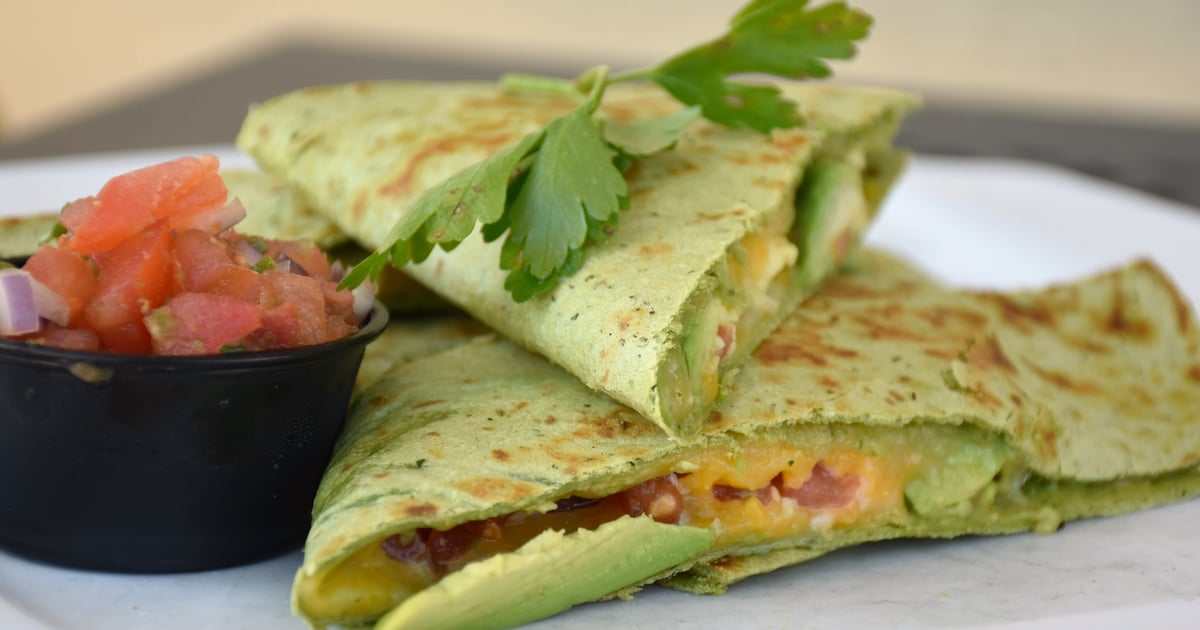 Avocado Quesadilla Lunch Antoine's Cafe Cafe in San Clemente, CA