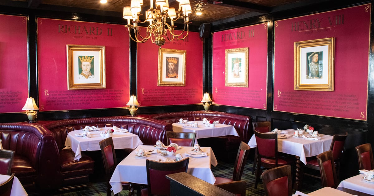 Afternoon Tea Ye Olde King's Head British Restaurant in CA