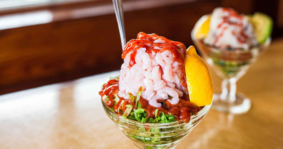 Bay Shrimp Cocktail Menu Fish Shack Seafood Restaurant