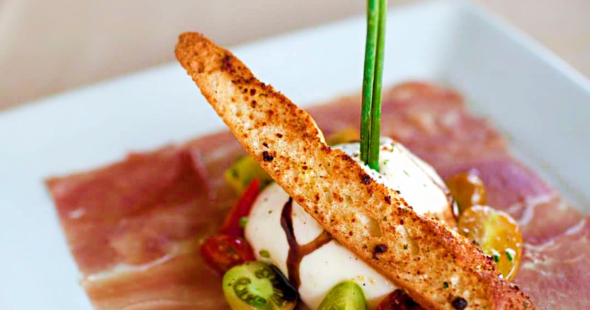 Prosciutto & Burrata Dinner Tutti Mangia Italian Chophouse