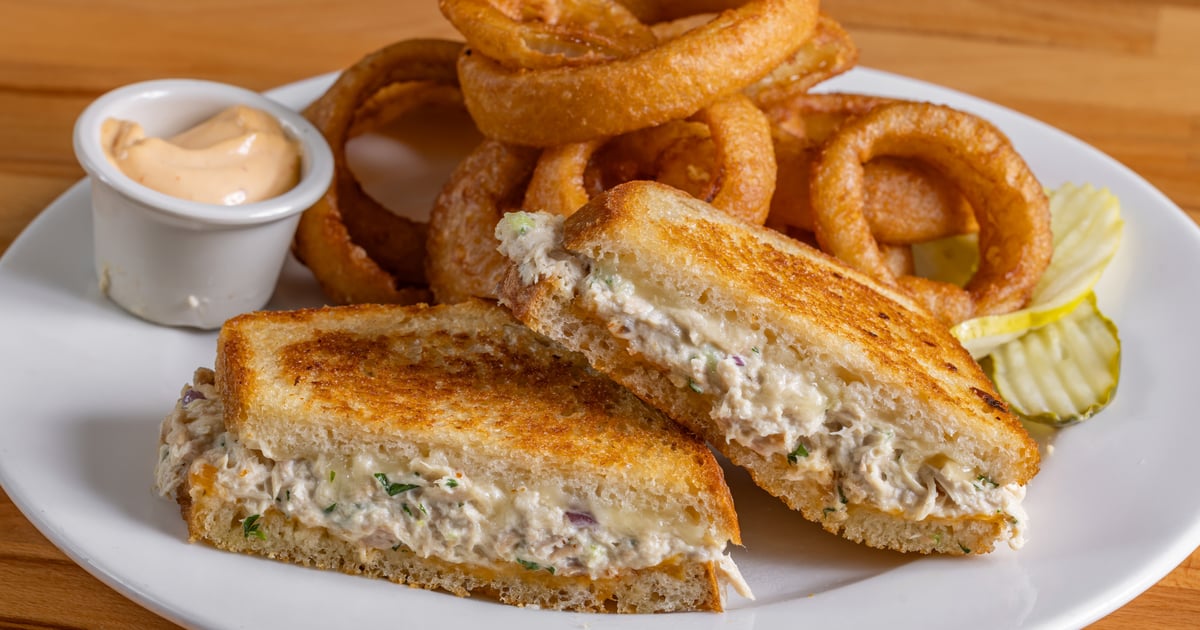 TUNA MELT Lunch Jack's Restaurant & Bar American Restaurant in CA