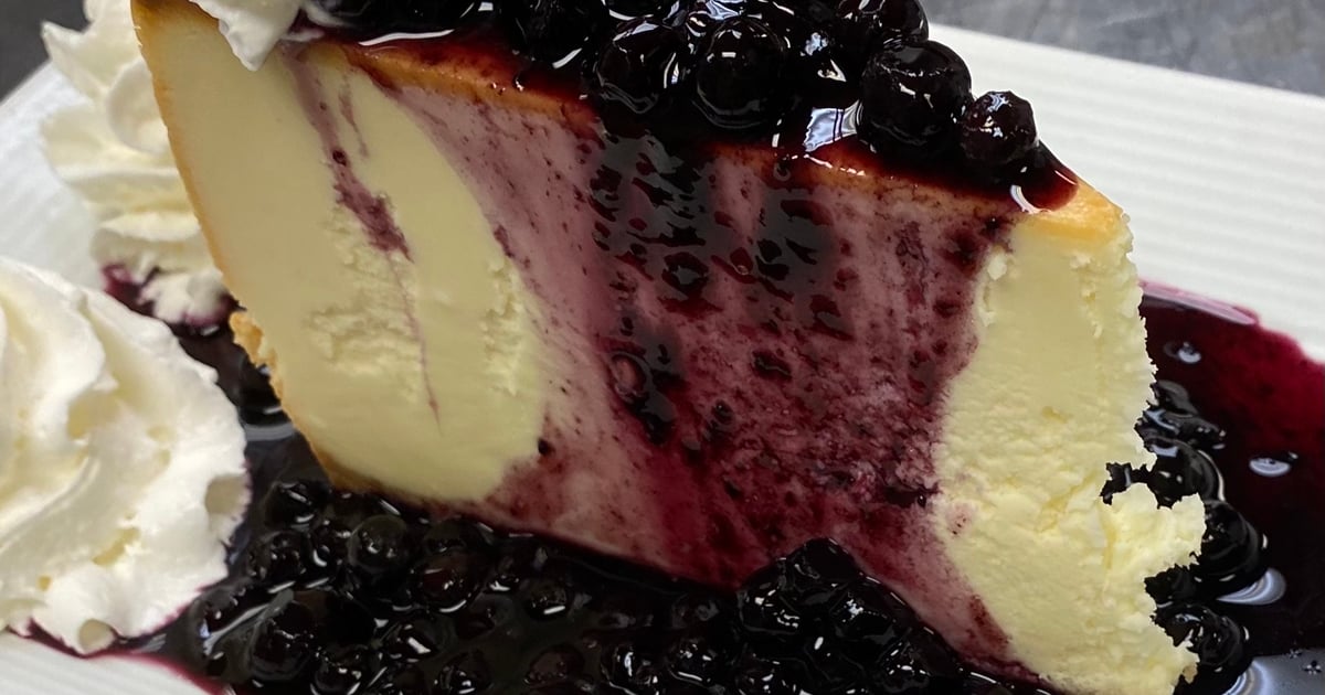 New York Style Cheesecake Dinner Ricci's Family Restaurant