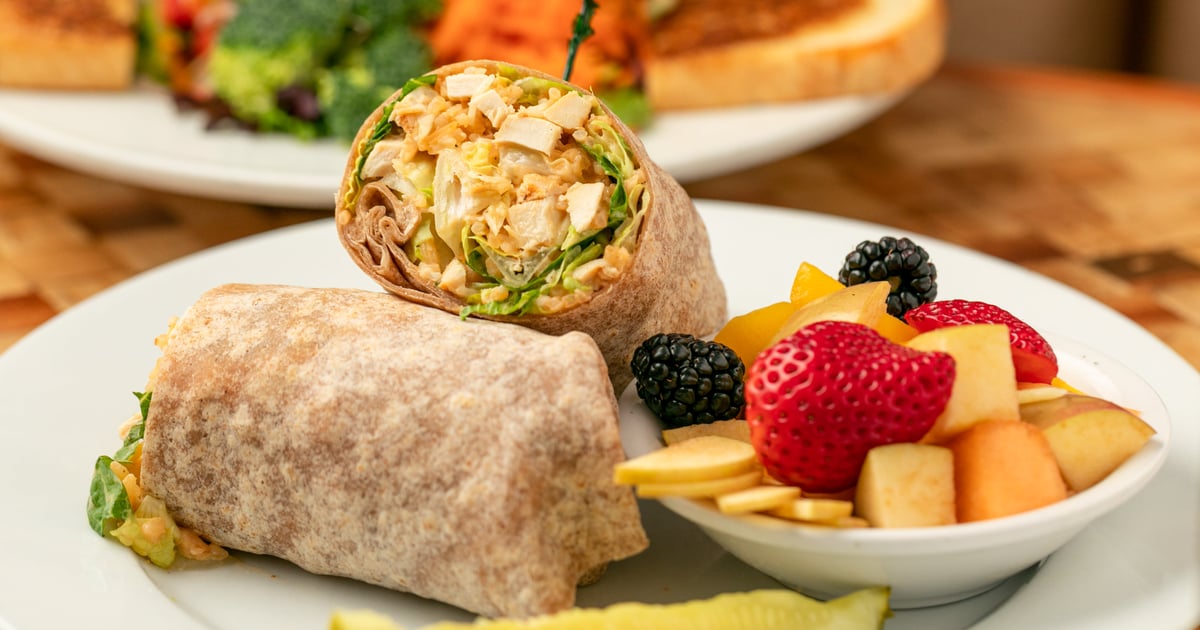 Chicken Caesar Wrap La Mesa Bistro & Bakery Cafe in