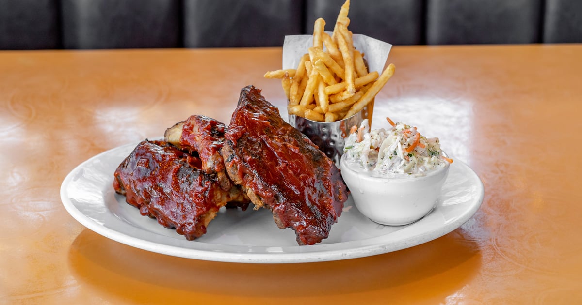 Prickly Pear BBQ Baby Back Ribs