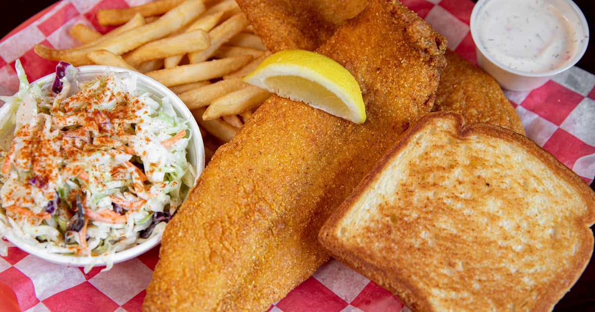 Southern Fried Catfish - Take Out Menu - One Eyed Jacks - Barbecue