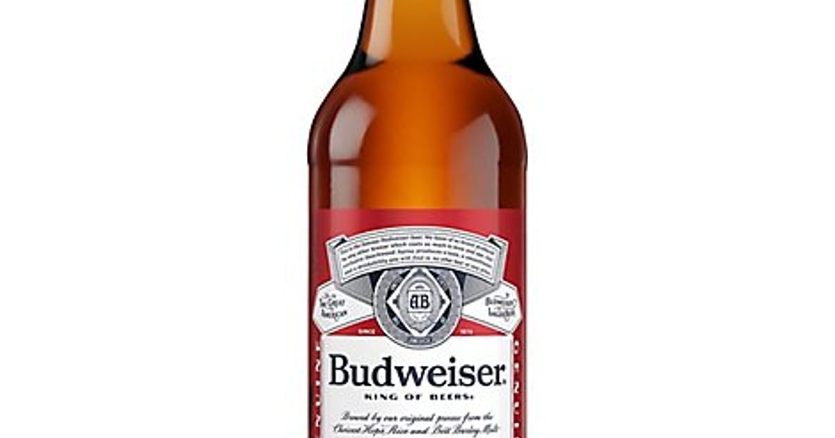 Budweiser 40 oz Bottle