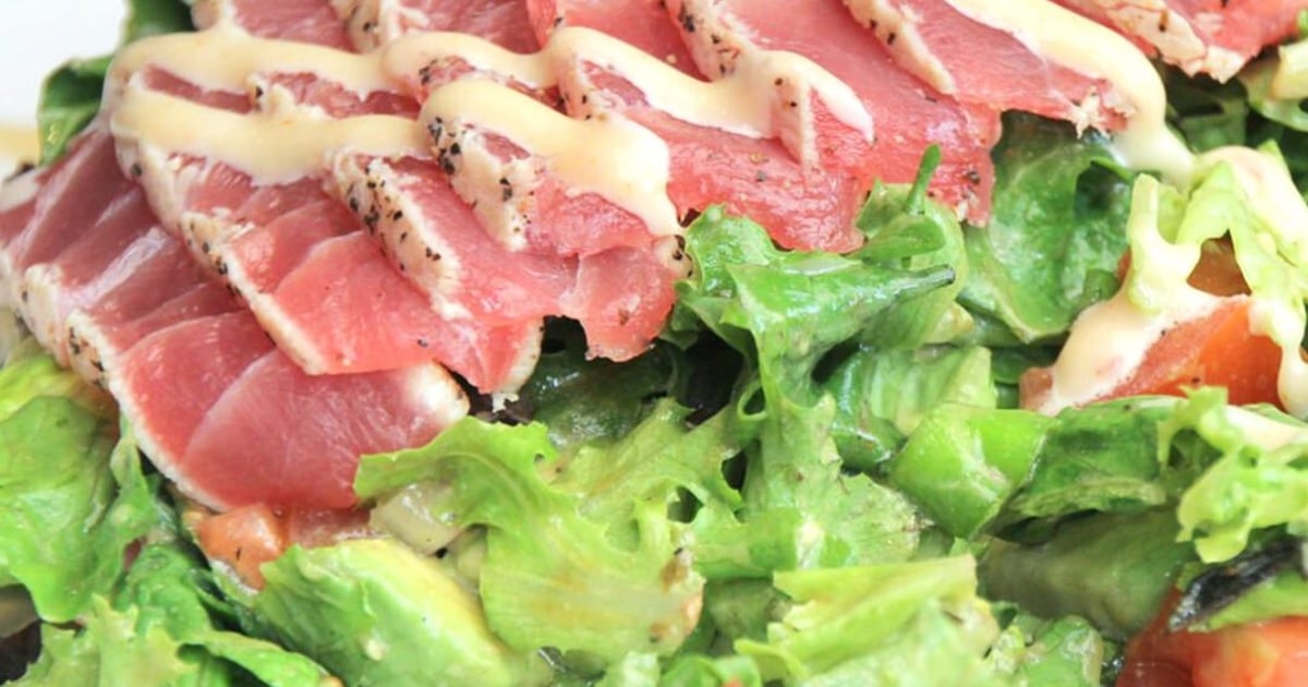 Seared Tuna & Avocado Salad * Menu Drago’s Seafood Restaurant