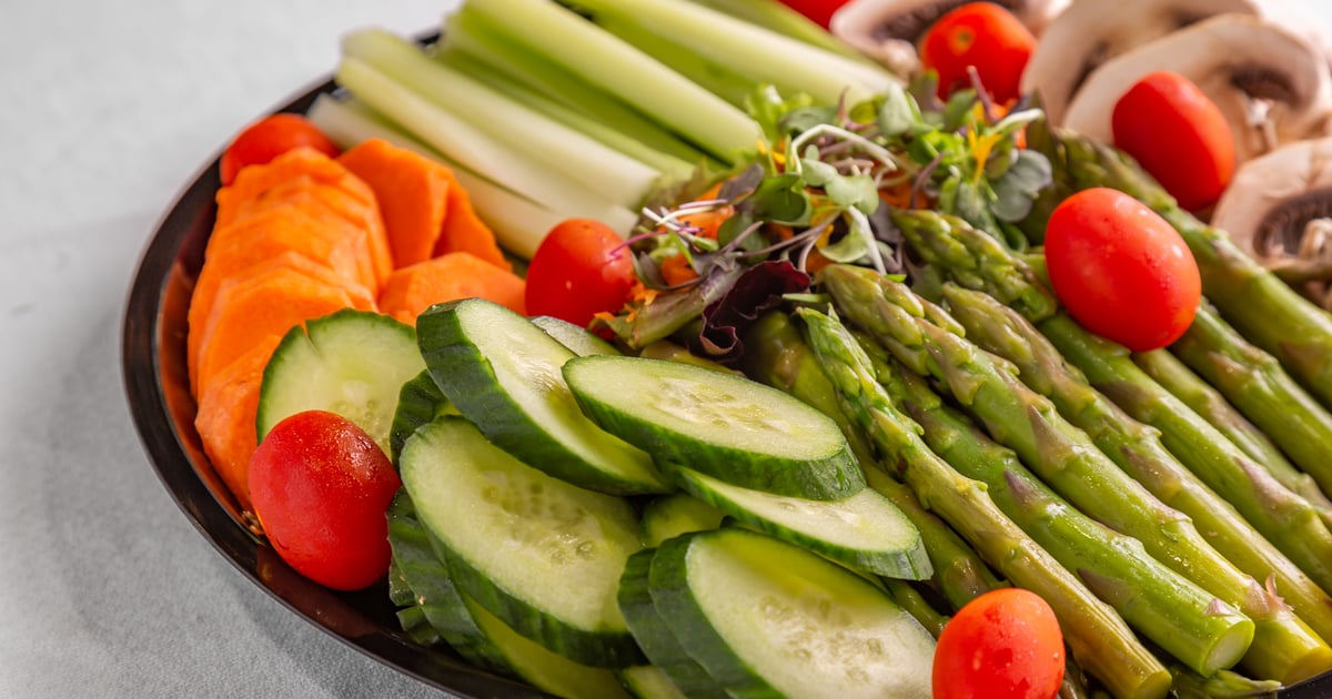 Crudité Platter Catering by the Tray Moschella's Italian Eatery
