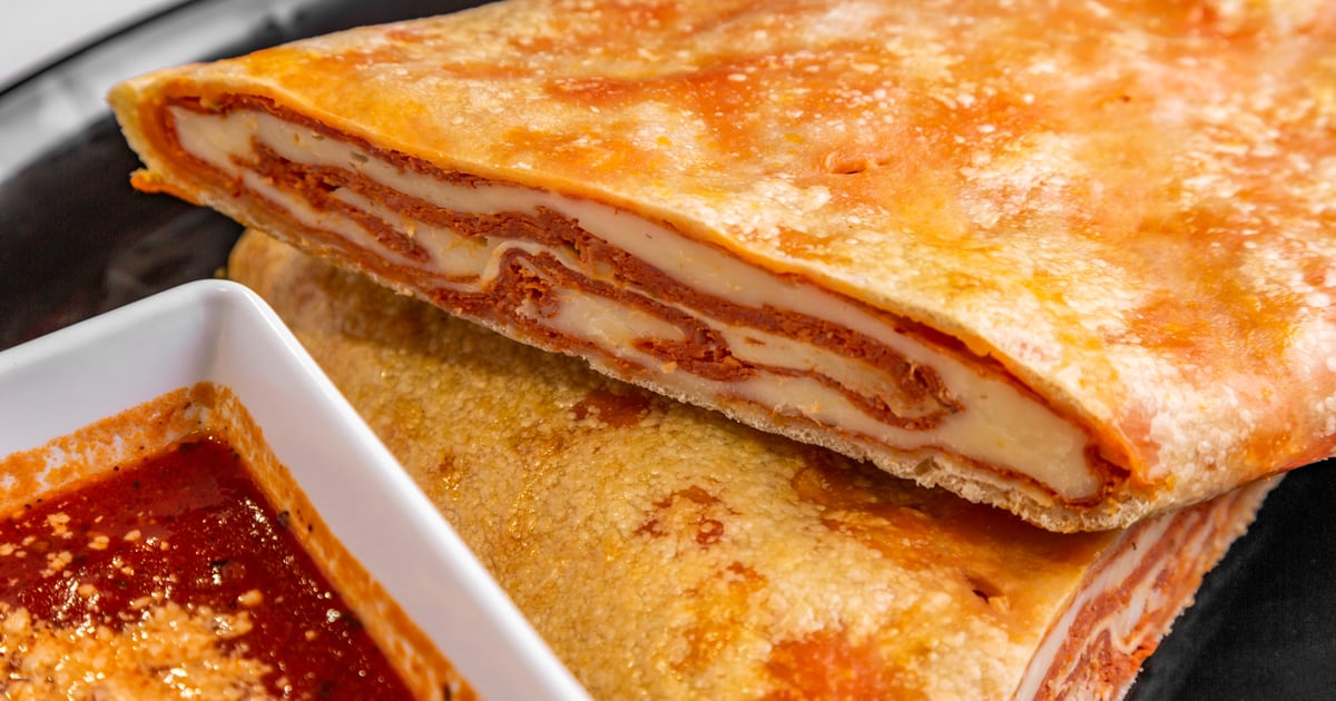 Pepperoni & mozzarella calzone Menu Moschella's Italian Eatery