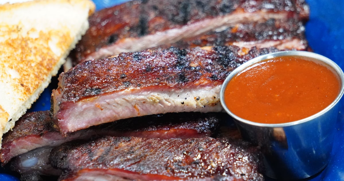 Rib Dinner Menu Ribs BBQ Barbecue Restaurant in Cedar Crest, NM