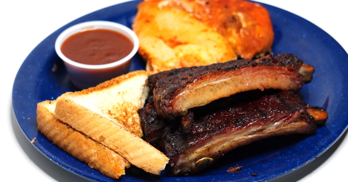Ribs and Chicken Dinner Menu Ribs BBQ Barbecue Restaurant in