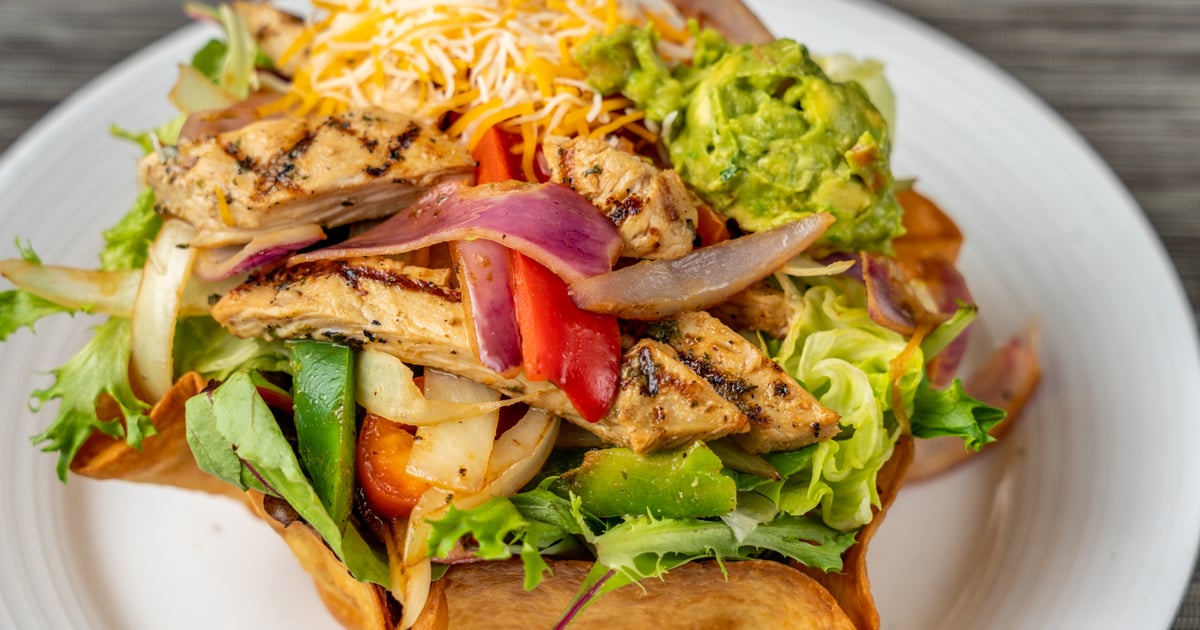 Fajita Taco Salad - Dinner - Pueblos Tex-Mex Grill - Tex-Mex Restaurant ...