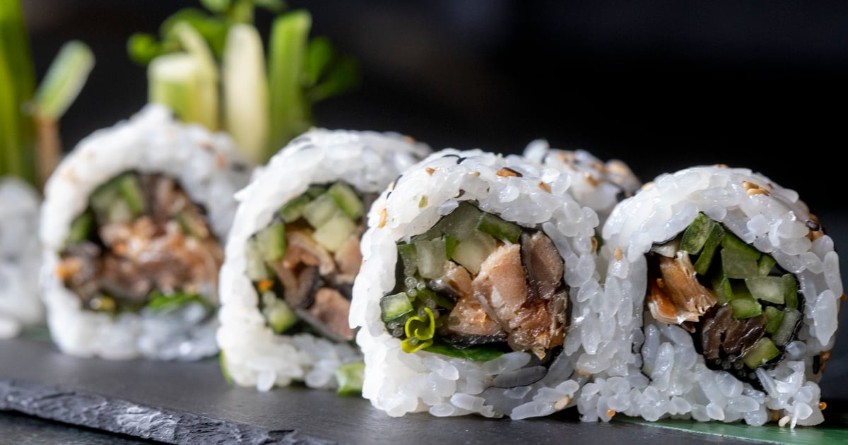 Salmon Skin Roll - Dinner Menu - Nakato Japanese Restaurant - Sushi