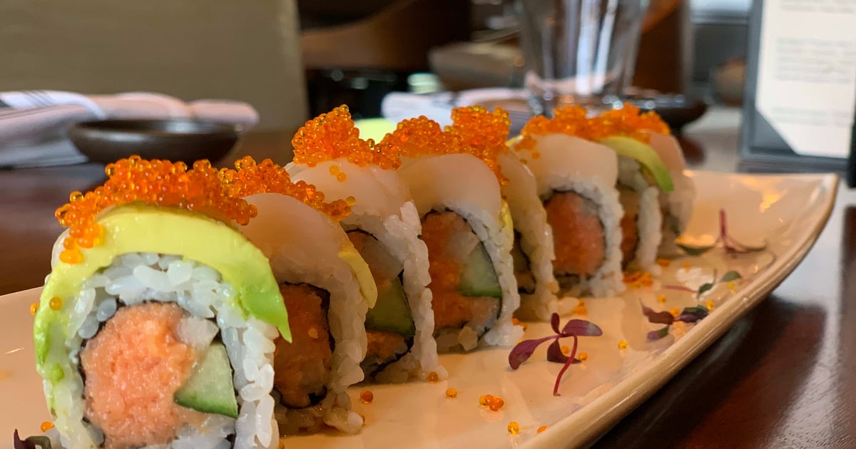 Sunset Roll - Lunch Menu - Q Sushi - Japanese Restaurant in Westlake