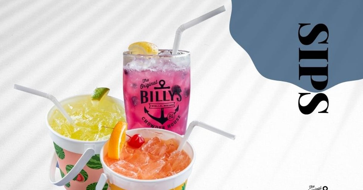 Billy's Signature Cocktails Billy's Chowder House Seafood