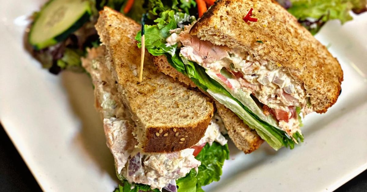 House Made Fresh Cold Tuna Salad Sandwich - Lunch Menu ...