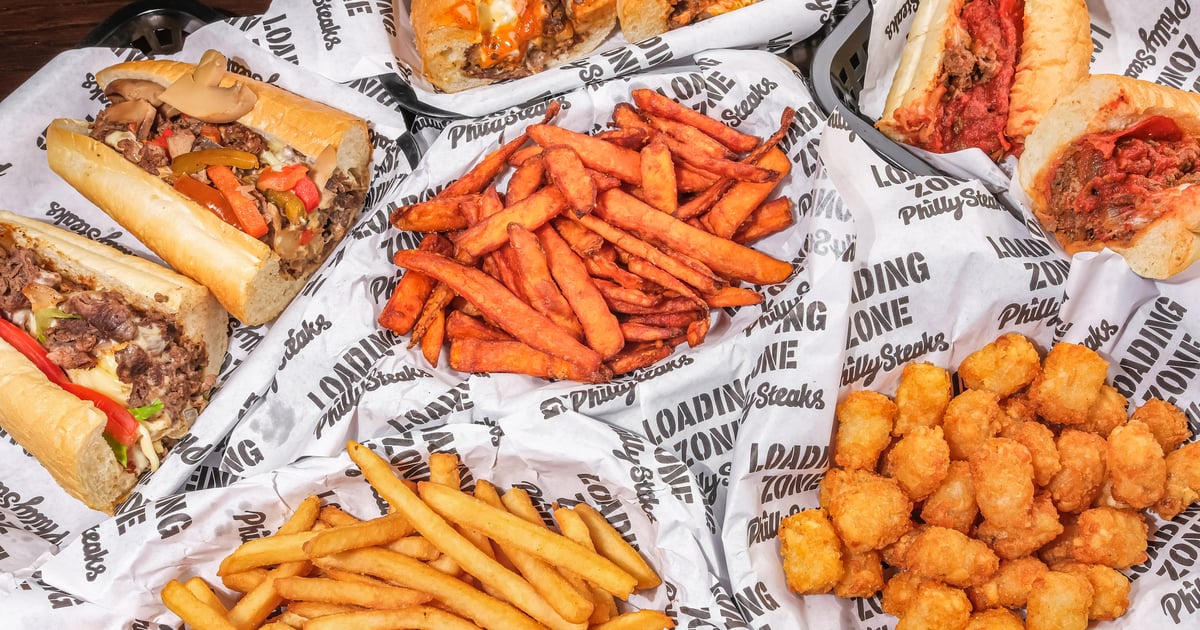 Menu Loading Zone Philly Steaks Cheesesteak Restaurant in FL