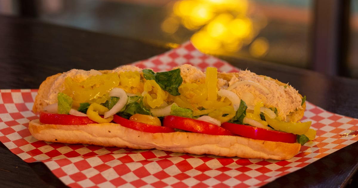 Tuna Hoagie Menu Loading Zone Philly Steaks Cheesesteak