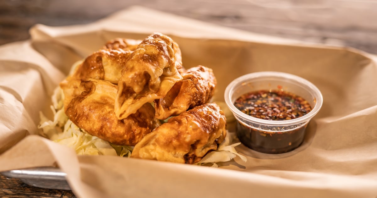 Potstickers Happy Hour Food Stoney's Bar & Grill