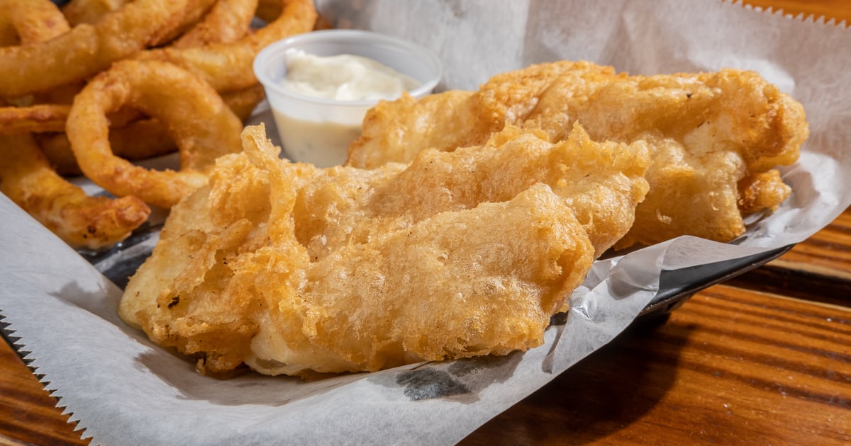 Fish and Chips Our Menu Camp House Bar and Grill Bar & Grill in