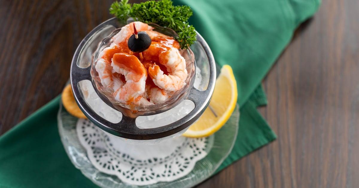 Crab or Shrimp Cocktail Dinner Menu Old Tony's