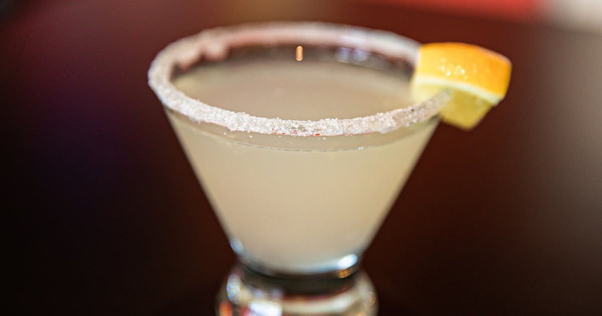 Blueberry Lemon drop Dine In Drink Menu Rookies Sports Bar and