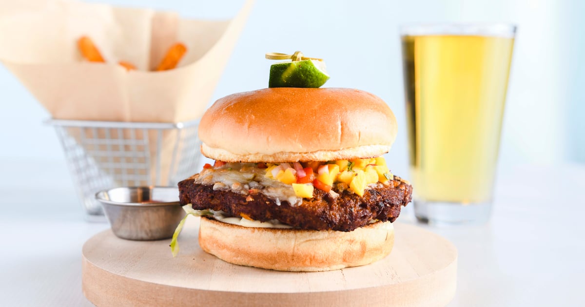 Black Bean Burger Lunch Grillsmith Craft By Fire