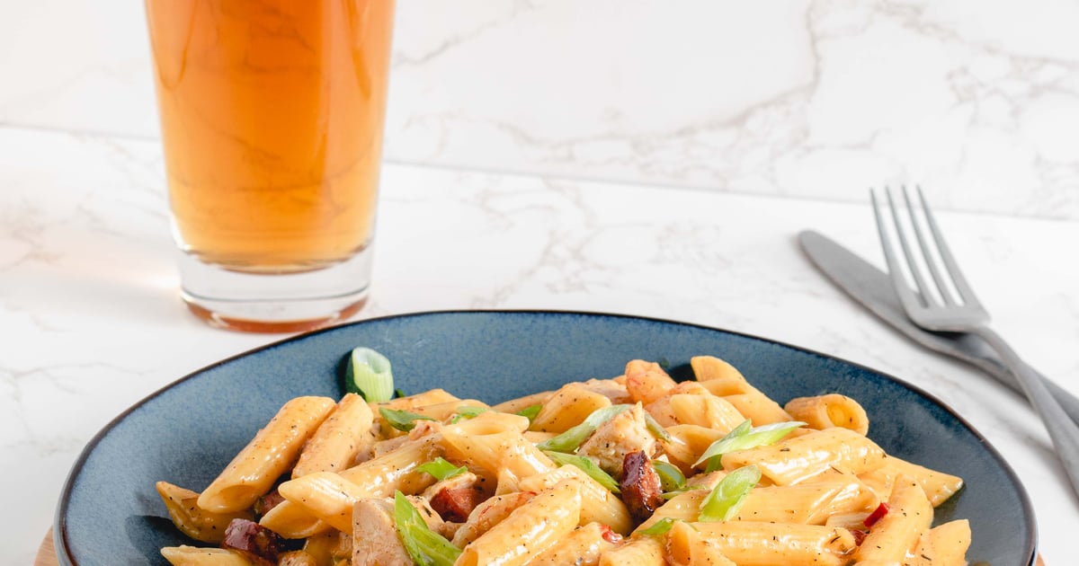 Cajun Shrimp & Chicken Pasta Weekend Brunch Grillsmith Craft By Fire